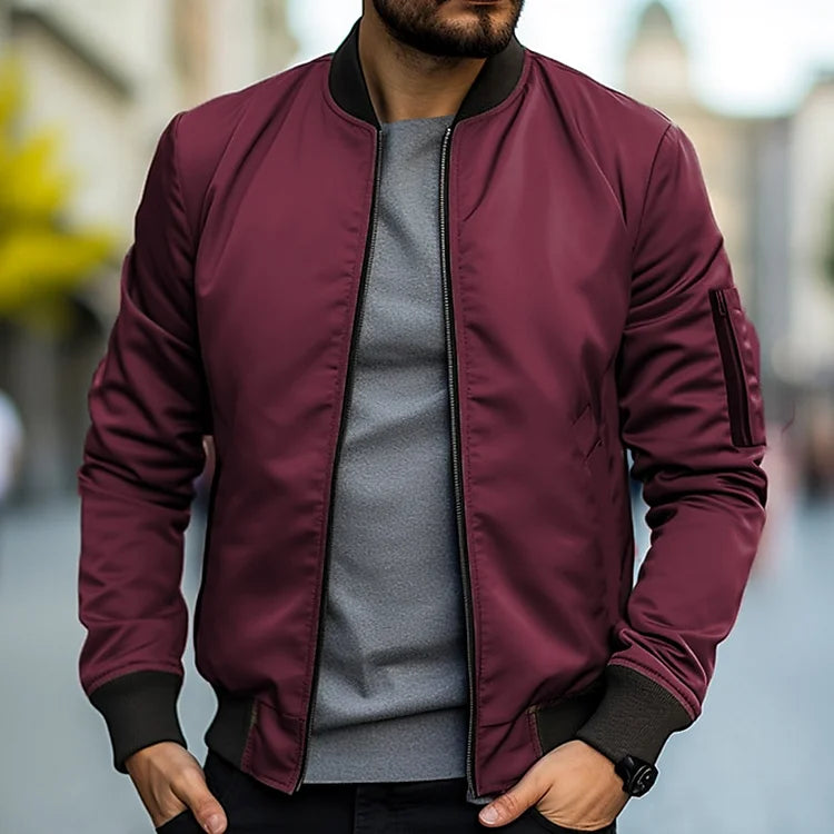 Enrique™ | Chaqueta Bomber Elegancia Moderna